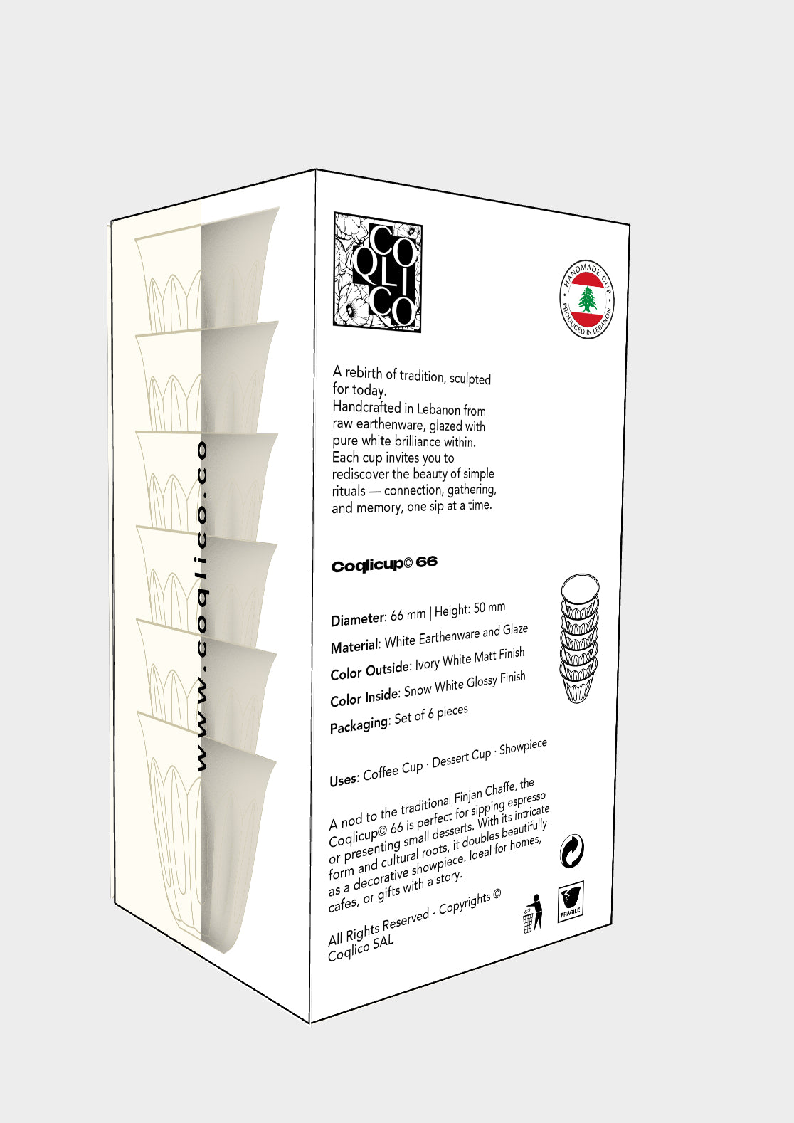 Coqlicup© 66 - Pre-Order NOW - Delivery August 2025