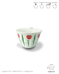 Coqlipot© 120 — Lebanese Poppy Red (Made-To-Order)