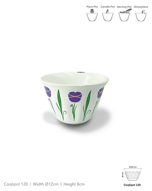 Coqlipot© 120 - Poppy - Purple